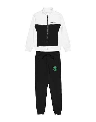 BIKKEMBERGS Tracksuit Black 100% Cotton