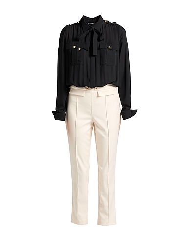 CRISTINAEFFE Jumpsuits and Dungarees Black 64% Polyester, 33% Viscose, 3% Elastane