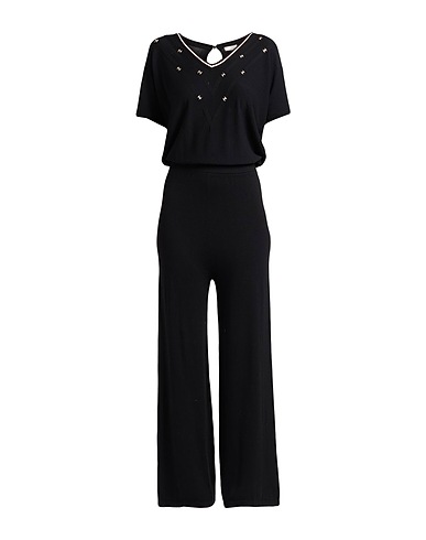 LIU •JO Jumpsuits and Overalls BETTER Black 80% Viscose, 20% Polyamide