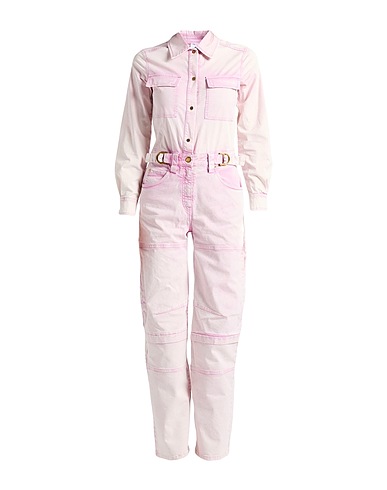 PINKO JUMPSUITS & TRACKSUITS Pink 97% Cotton, 3% Elastane