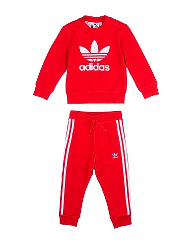 ADIDAS ORIGINALS Sportanzug Rot 70% Baumwolle, 30% Recyceltes Polyester