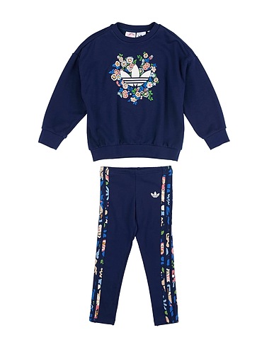 ADIDAS ORIGINALS Tuta da ginnastica Blu navy 70% Cotone, 30% Poliestere riciclato