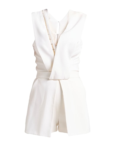 MUGLER Playsuits 52% Acetate, 45% Viscose, 3% Elastane