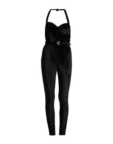CRISTINAEFFE Jumpsuits and Dungarees Black 92% Polyester, 8% Elastane