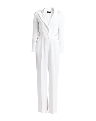LIU •JO Jumpsuits and Dungarees White 100% Polyester