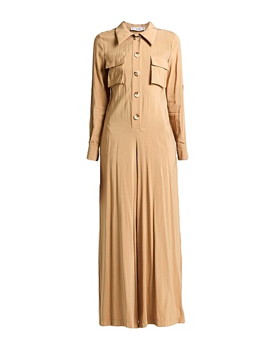 JIJIL Jumpsuits and Dungarees Camel 80% Viscose, 20% Polyester