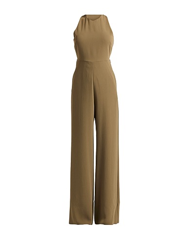 MAX MARA Jumpsuits and Dungarees Military green 73% Triacetate, 27% Polyester