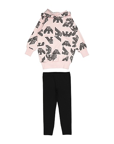 EMPORIO ARMANI Tracksuit Light pink 100% Cotton, Elastane