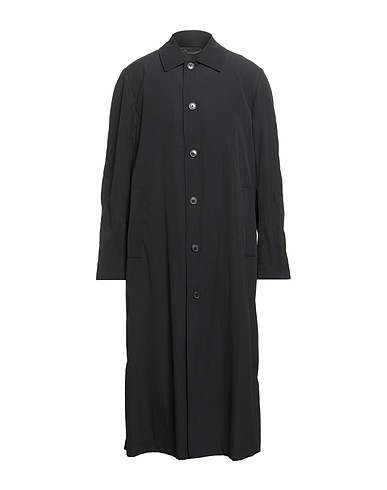DRIES VAN NOTEN Full-length jacket Black 100% Polyester