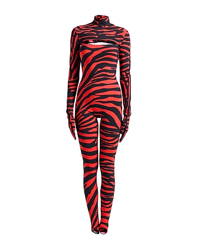 DOLCE&GABBANA JUMPSUITS & TRACKSUITS Red 68% Polyamide, 27% Elastane, 5% Silk