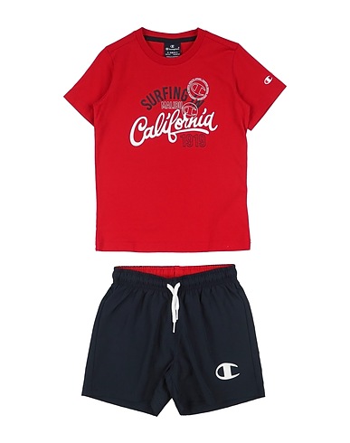 CHAMPION Tracksuit Red 100% Cotton