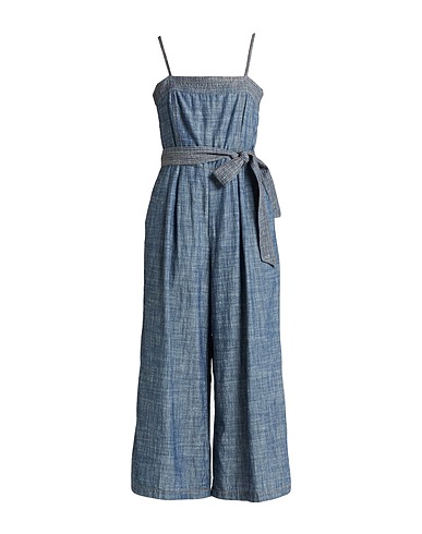 PINKO Jumpsuits and Overalls Blue 78% Cotton, 22% Linen