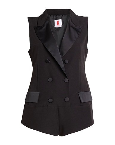 KONTATTO Overalls & Latzhosen Schwarz 89% Polyester, 11% Elastan