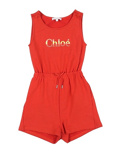 CHLOÉ Tracksuits, dungarees and outfits Tomato red 100% Cotton