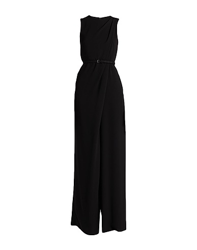 MAX MARA Jumpsuits and Overalls Black 64% Triacetate, 36% Polyester