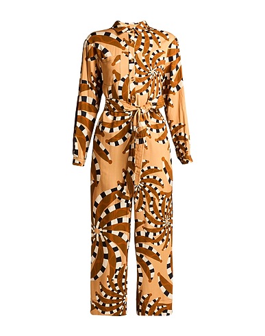 FARM RIO Jumpsuits and Dungarees Camel 100% Viscose