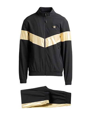 EA7 Activewear Black 87% Polyester, 13% Elastane
