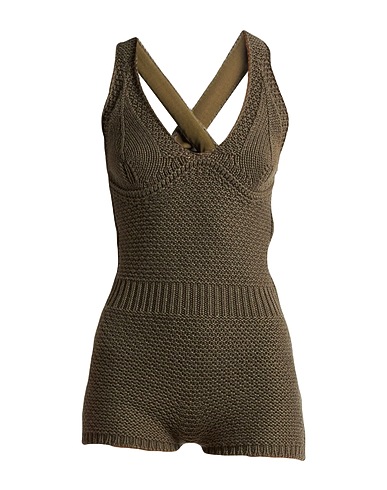 MAX MARA Jumpsuits and Dungarees SFILATA Dark green 70% Wool, 30% Cashmere