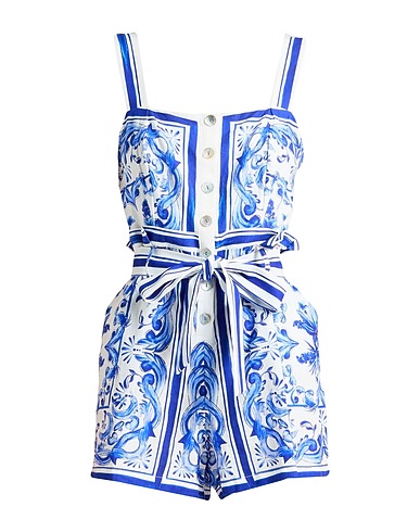 FARM RIO Overalls & Latzhosen Blau 55% Leinen, 45% Viskose