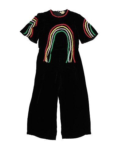 STELLA McCARTNEY KIDS Kids’ jumpsuit Black 82% Viscose, 18% Silk, Cotton
