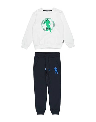 BIKKEMBERGS Tracksuit White 100% Cotton
