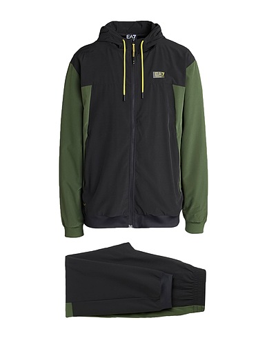 EA7 Jogginanzug Militärgrün 87% Polyester, 13% Elastan