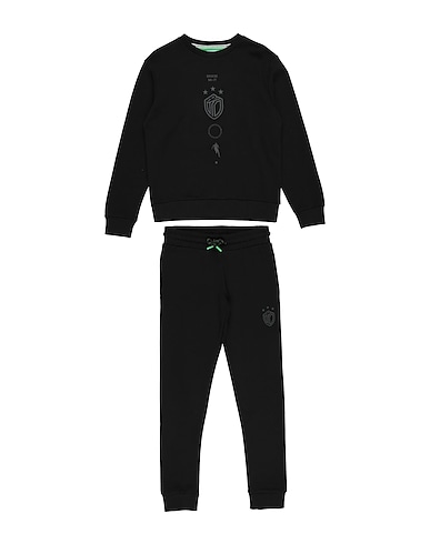 BIKKEMBERGS Tracksuit Black 100% Cotton
