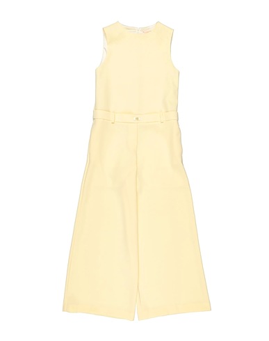 ELISABETTA FRANCHI Kids’ jumpsuit LA MIA BAMBINA
 Pastel yellow 100% Polyester
