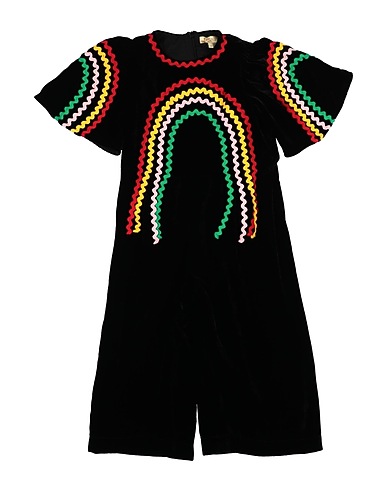 STELLA McCARTNEY KIDS Kids’ jumpsuit NERO 82% Viscose, 18% Silk
