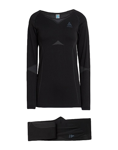 ODLO Tracksuit Black 70% Polyester, 19% Polyamide, 11% Elastane
