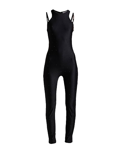 VERSACE JEANS COUTURE Jumpsuits and Overalls Black 80% Polyester, 20% Elastane
