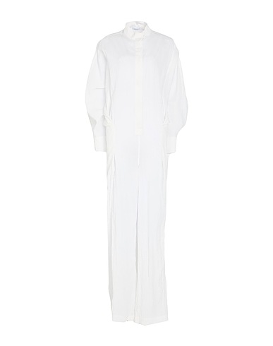 FERRAGAMO Jumpsuits and Dungarees White 92% Viscose, 8% Cotton