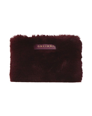 ORCIANI Τσάντα χειρός Ίνες υφασμάτων, Δέρμα