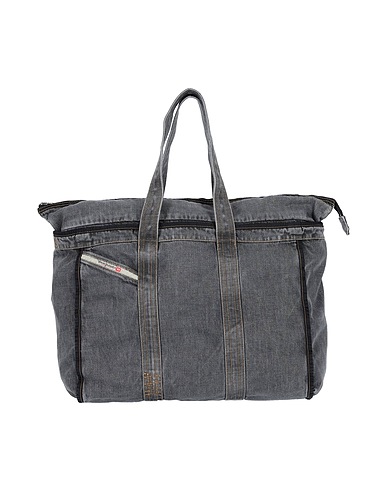 DIESEL Duffel bags 90% Cotton, 10% Polyamide, Zinc alloy