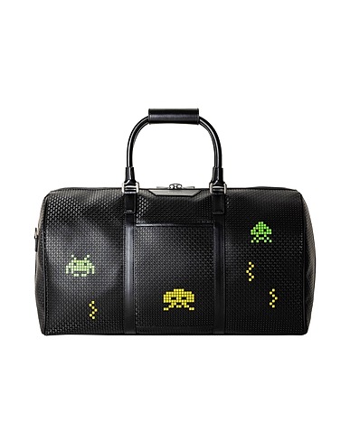 SERAPIAN Travel & duffel bag Black Soft Leather
