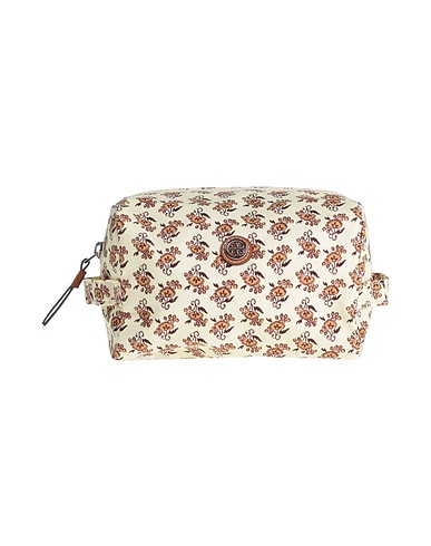 TORY BURCH Beauty case Cream Textile fibres