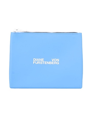 DIANE VON FURSTENBERG Trousse de toilette Bleu ciel Fibres textiles