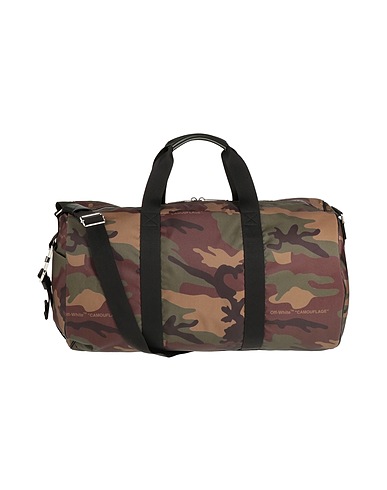 OFF-WHITE™ Borsone Verde militare 80% Poliestere, 20% Poliuretano