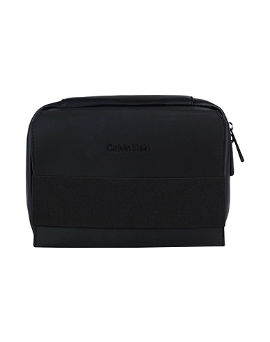 CALVIN KLEIN Neceser Negro 51% Poliéster reciclado, 49% Poliuretano