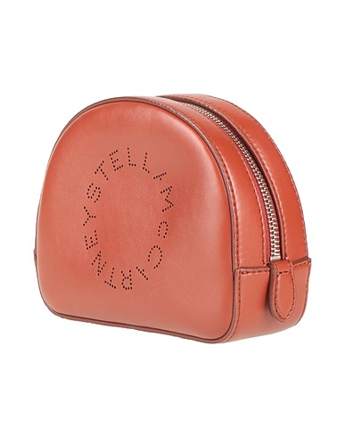 STELLA McCARTNEY Beauty case Brown 56% Polyurethane, 44% Polyester