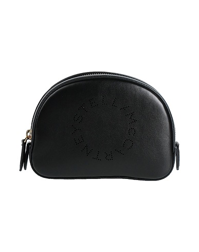STELLA McCARTNEY Beauty case Black 56% Polyurethane, 44% Polyester