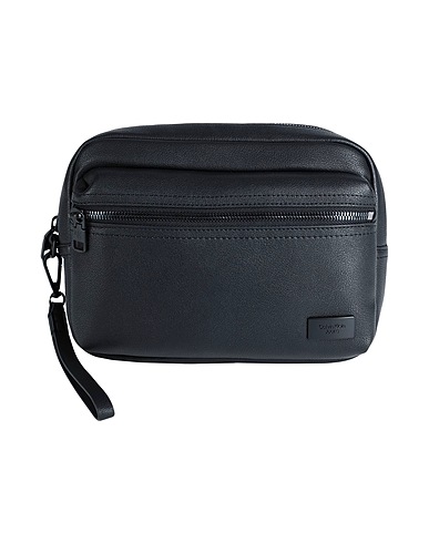 CALVIN KLEIN JEANS Beauty case Black 100% Polyurethane