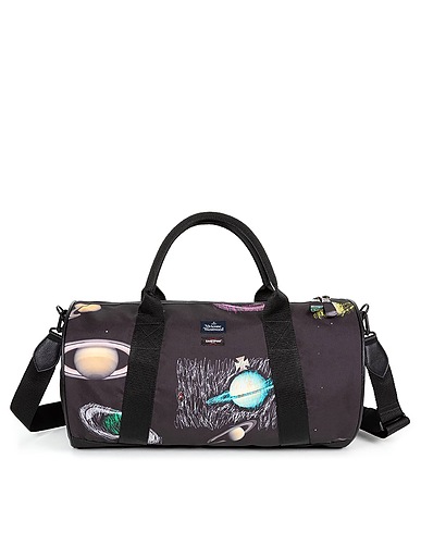 EASTPAK x VIVIENNE WESTWOOD Travel & duffel bag VW Duffel Bag Planet's Print
 Black 100% Polyester