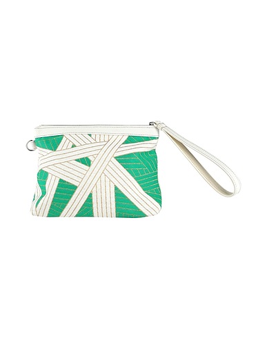 MISSONI HOME Beauty case NASTRI BEAUTY CM.30X20
 Green 51% Cotton, 20% Viscose, 16% Polyester, 13% Acrylic