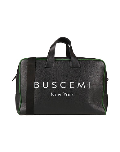 BUSCEMI Luggage Black Soft Leather