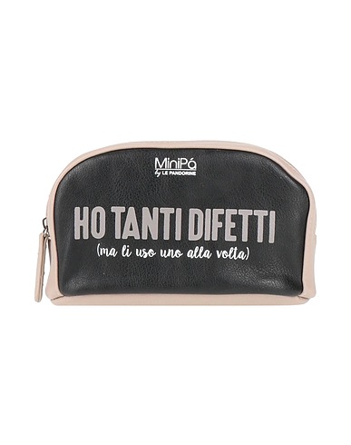 MINIPÁ Beauty case Black 100% Polyurethane