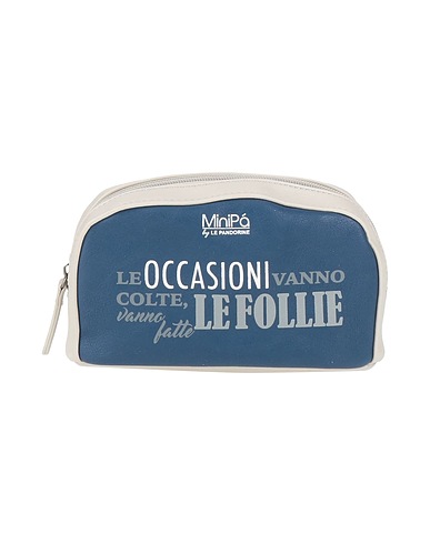 MINIPÁ Beauty case Navy blue 100% Polyurethane