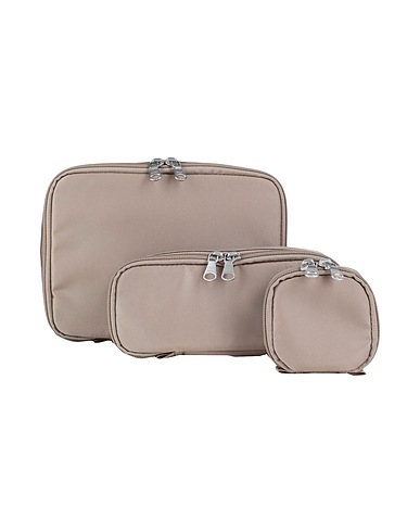ARKET Beauty case Taupe 100% Polyamide