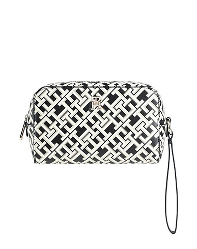 TOMMY HILFIGER Beauty case Black 100% Polyurethane