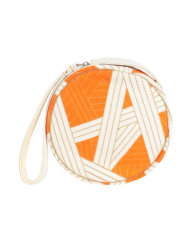 MISSONI HOME Beauty case Orange 51% Cotton, 20% Rayon, 16% Polyester, 13% Acrylic